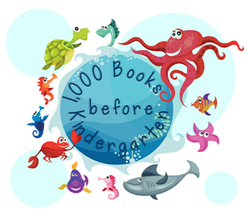 1000 Books Before Kindergarten Logo